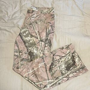 Camouflage Straight Leg Women's Pants